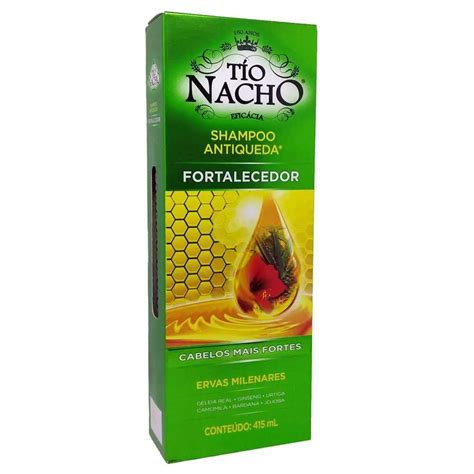 shampoo tio nacho fortalecedor - shampoo elseve hialurônico